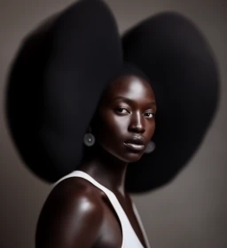 full afro hair art