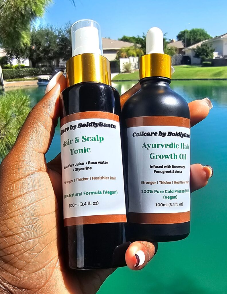 boldlybantucoils hair oil