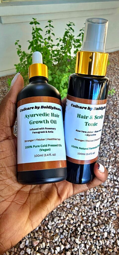 Ayurvedic hair products